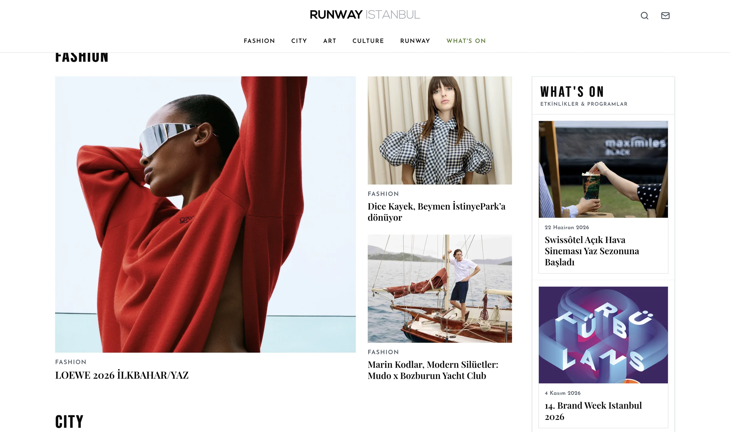 fashion section
